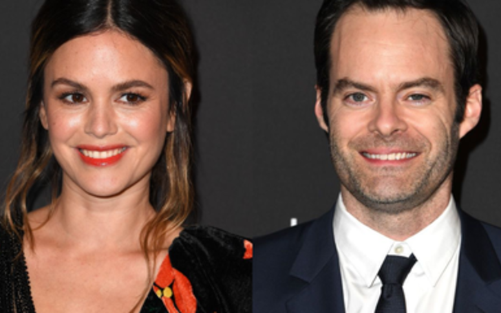 Bill Hader and Rachel Bilson Makes their Relationship official at the Golden Globes Red Carpet